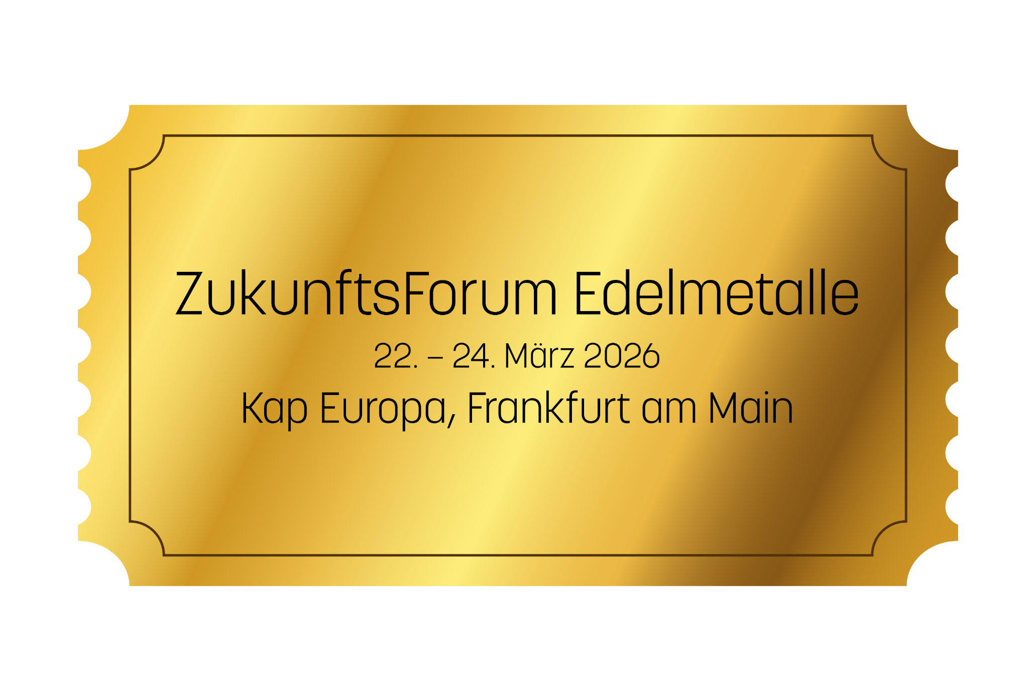 ZukunftsForum Edelmetalle 2026 Privatpersonen